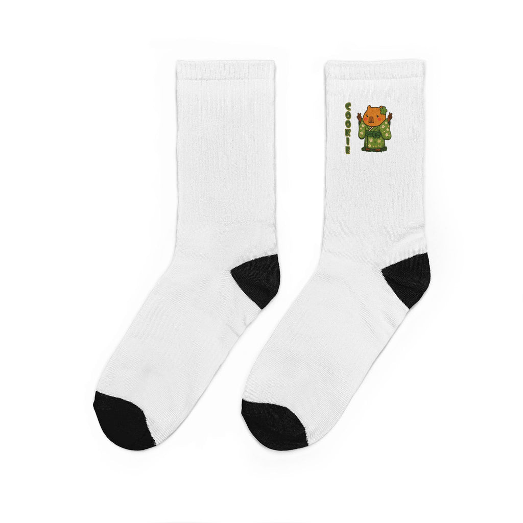 Cookie the Fun Lover Capybara Cartoon Socks, Cute Kawaii Animal Gift
