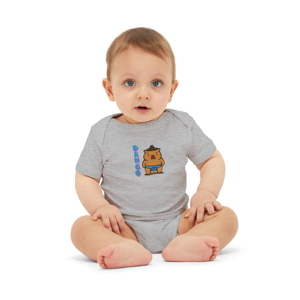 Dango the Sumo Lover Capybara Cartoon Bodysuit, Cute Kawaii Animal Gift