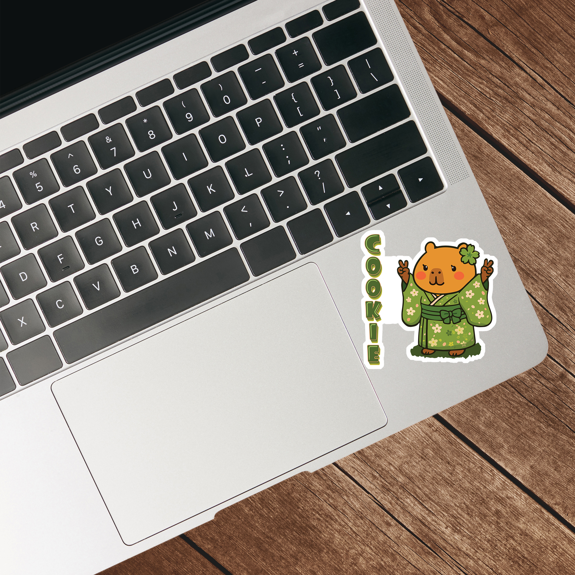 Cookie the Fun Lover Capybara Cartoon Stickers, Cute Kawaii Animal Gift
