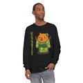 Cookie the Fun Lover Capybara Cartoon long sleeve shirt, Cute Kawaii Animal Gift
