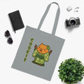 Cookie the Fun Lover Capybara Cartoon Tote Bag, Cute Kawaii Animal Gift