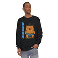 Dango the Sumo Lover Capybara Cartoon long sleeve shirt, Cute Kawaii Animal Gift